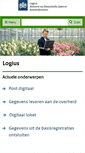 Mobile Screenshot of logius.nl