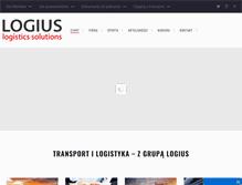 Tablet Screenshot of logius.pl